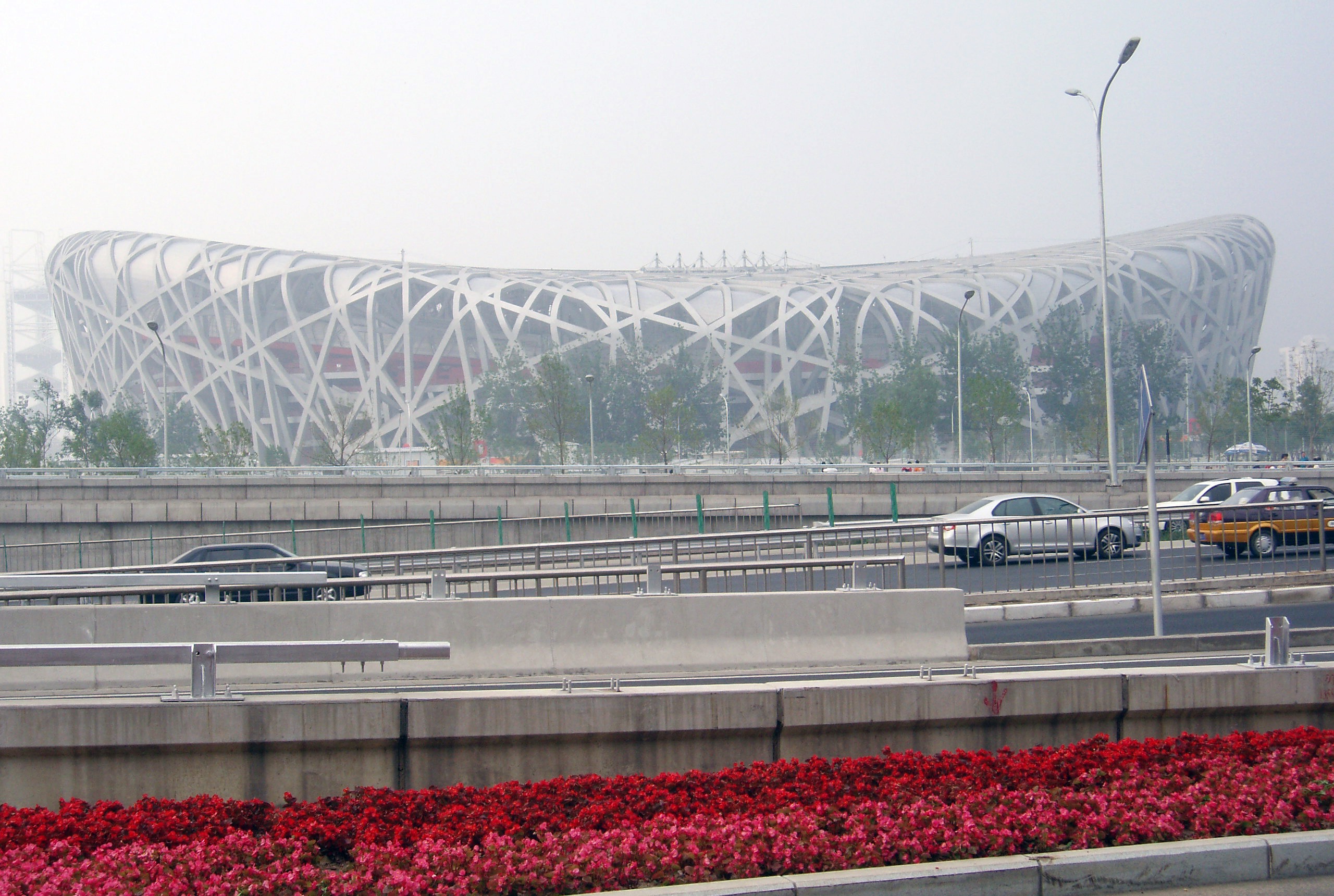 Beijing National Stadium, the Bird's Nest, in Beijing, China
