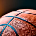 Generic basketball used to illustrate the NCAA March Madness tournament format; not a specific tournament game or team.
