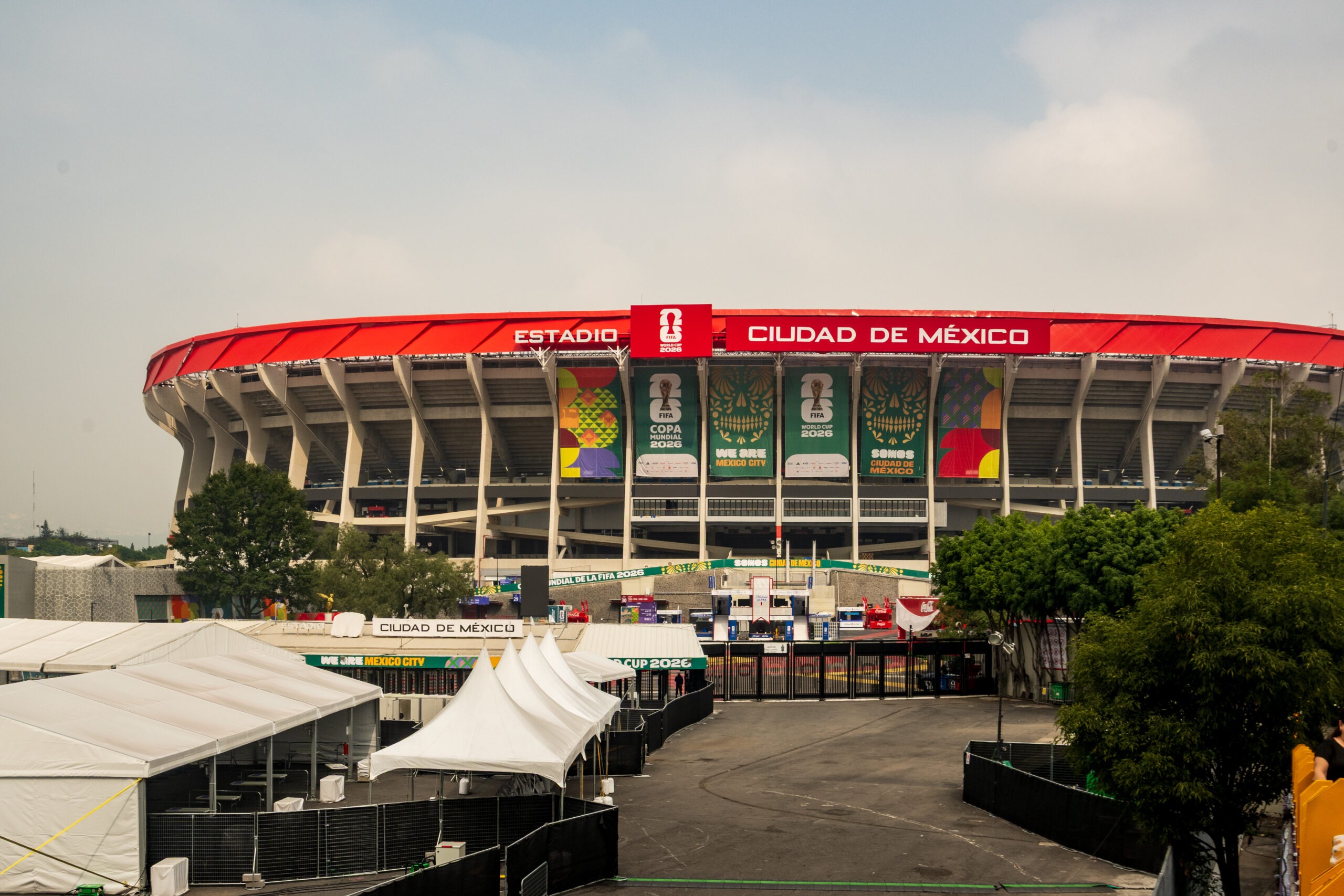 Estadio Azteca in Mexico City during the 2026 FIFA World Cup period
