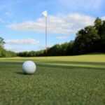 Generic golf ball on a golf course, used as illustrative golf imagery; photo by mk. s on Unsplash