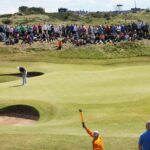 Professional golf championship setting illustrating major-championship golf