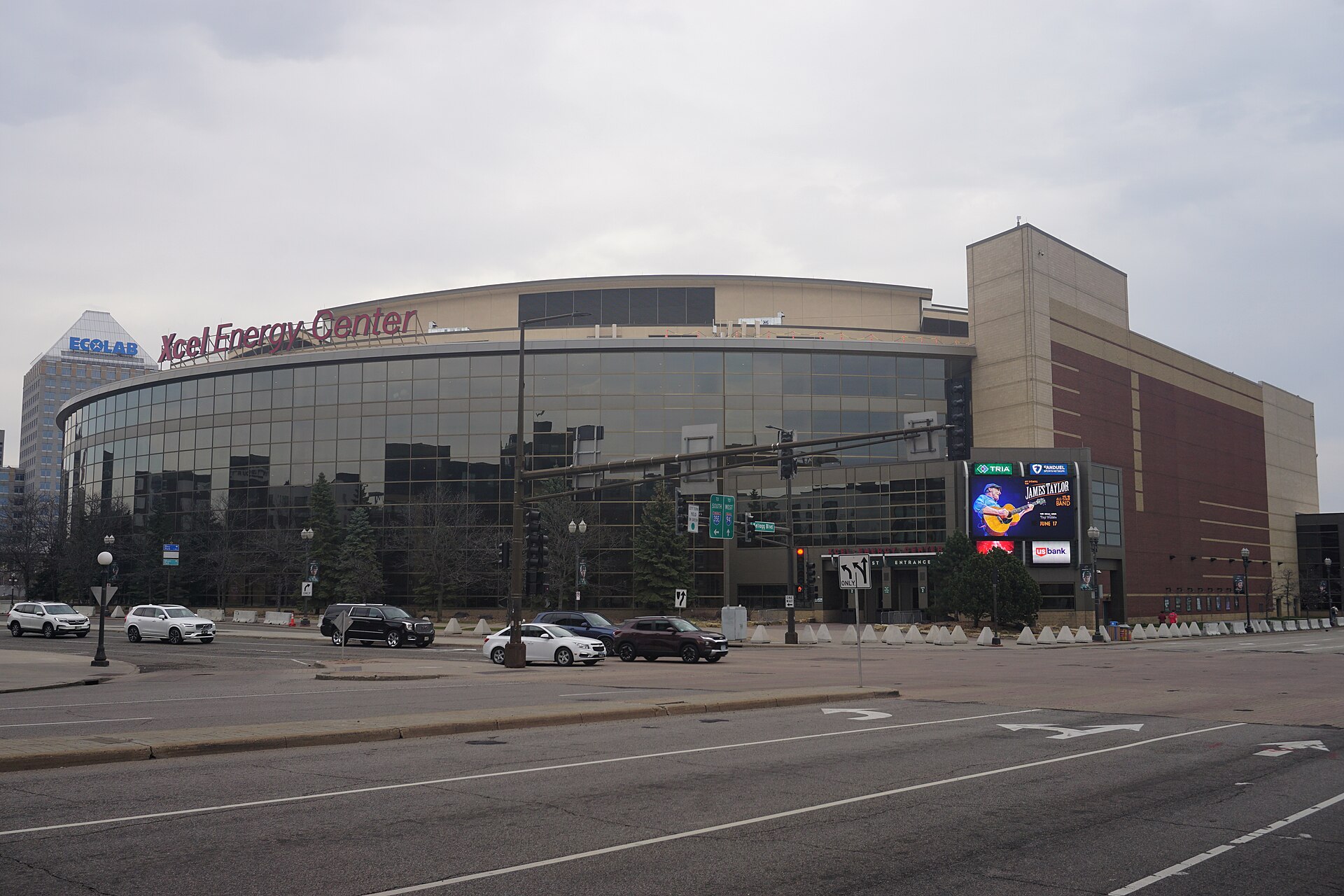 Minnesota Wild home arena in Saint Paul, photographed in 2025 before its Grand Casino Arena renaming