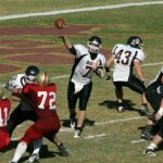 Quarterback throwing a football during a game illustrating an all-time quarterback ranking