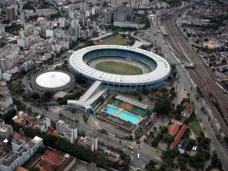 Maracana Stadium in Rio de Janeiro, Brazil