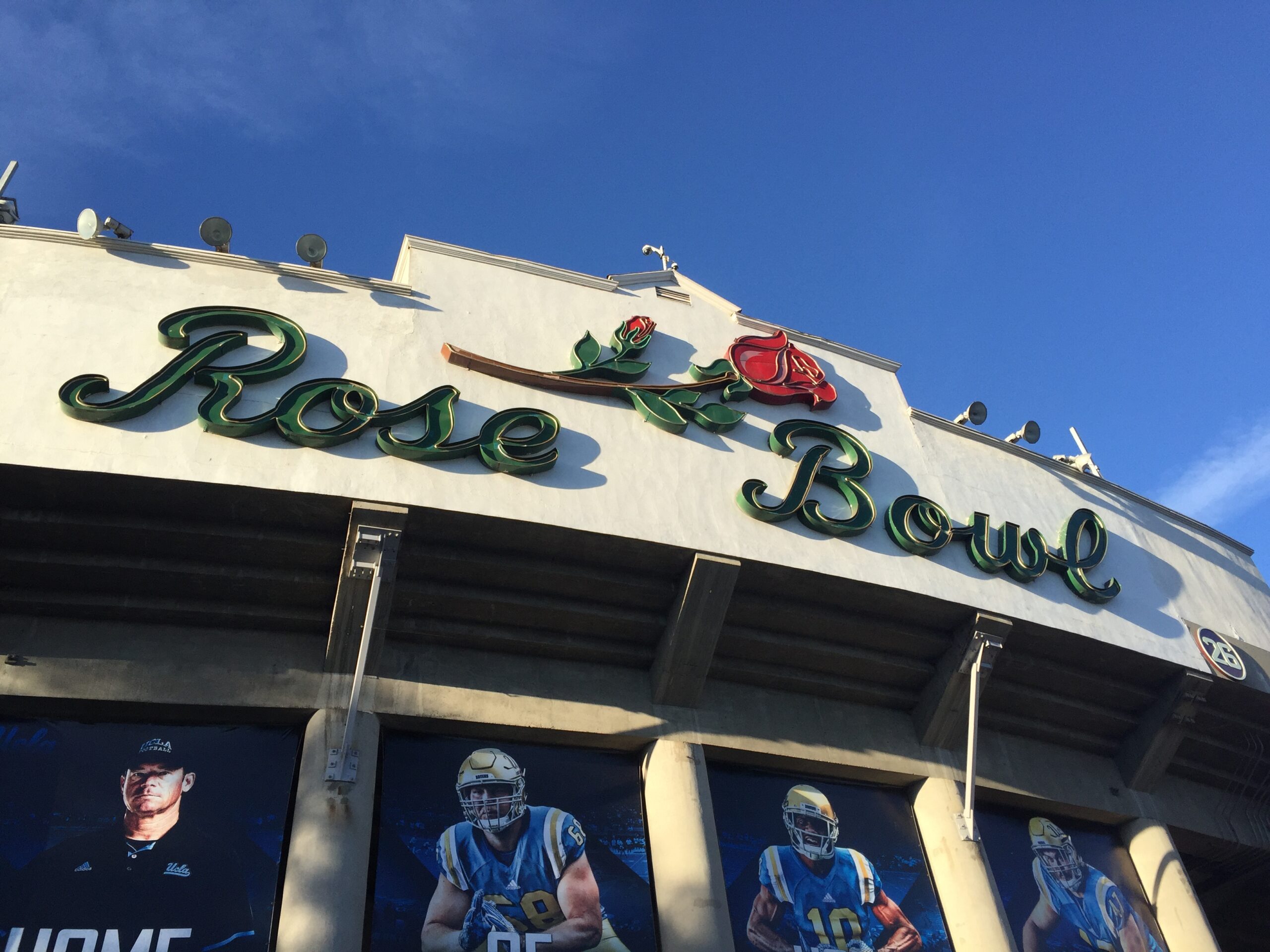Rose Bowl Stadium in Pasadena, California