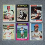 Sports card collection used to represent safe card storage and protection