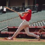 Baseball hitter at the plate, representing player value and baseball analytics