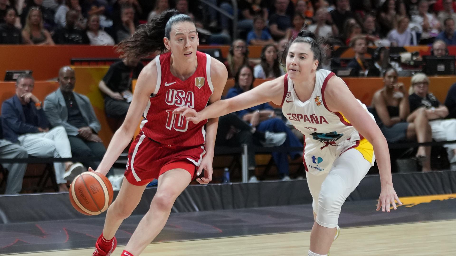 USA Beats Spain 76-66 to Reach Fifth Straight Women’s World Cup Final
