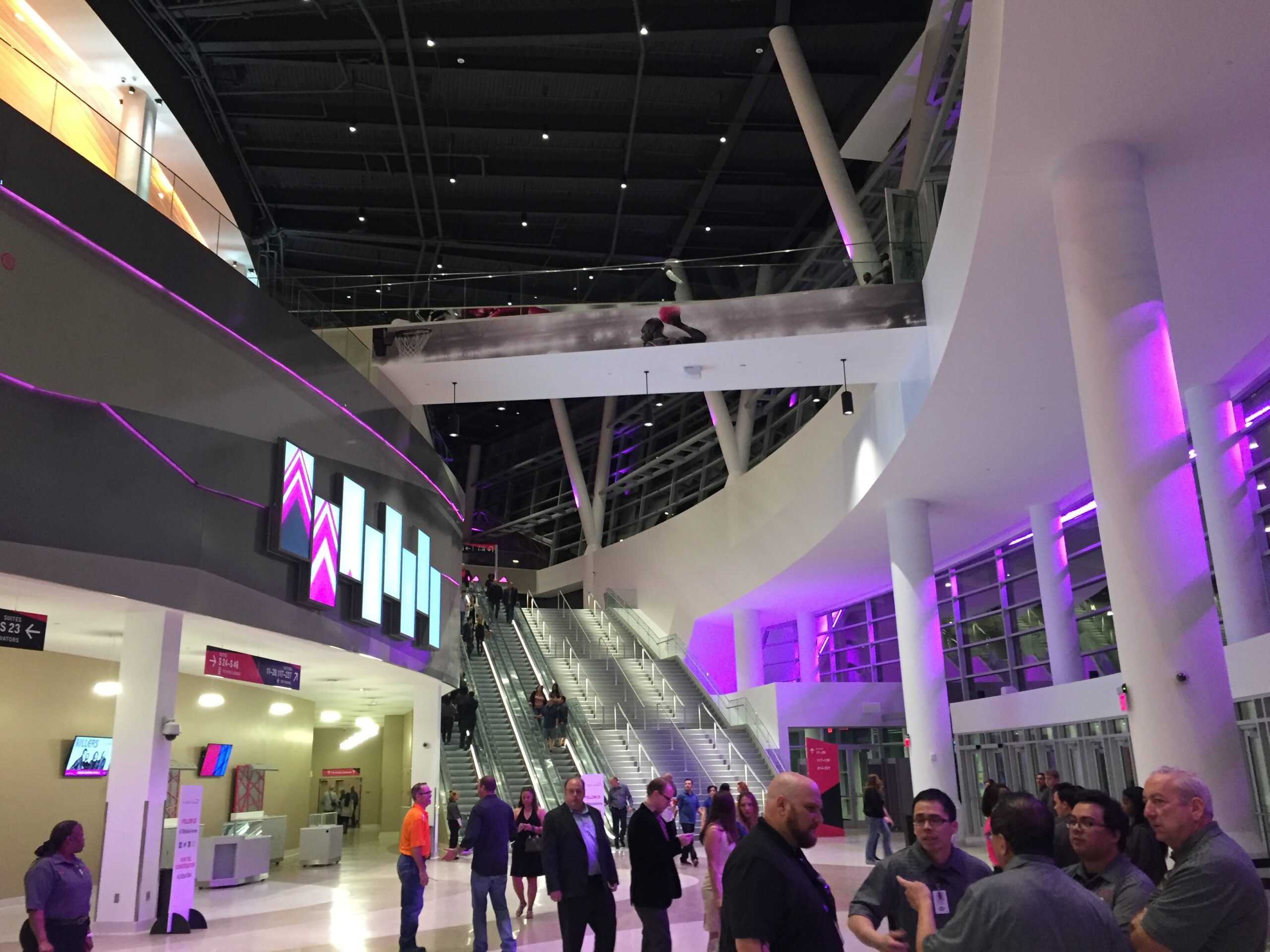 Interior of T-Mobile Arena in Las Vegas