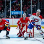 Washington Capitals playing an NHL game at Capital One Arena